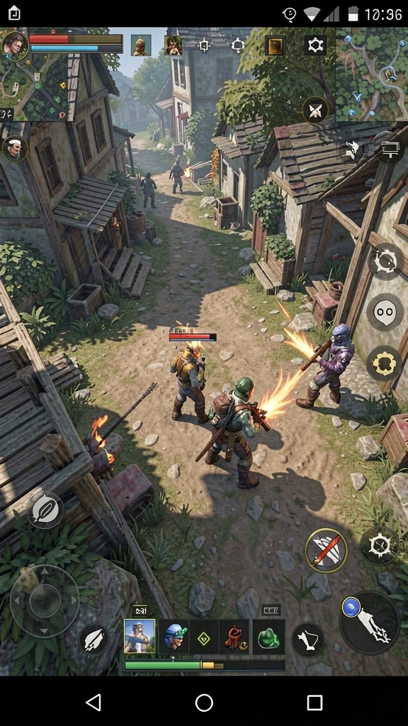 Gameplay yang dinamis dan penuh tantangan.