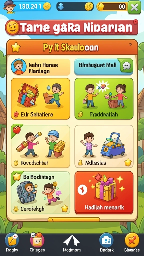 Tampilan antarmuka yang ramah pengguna.