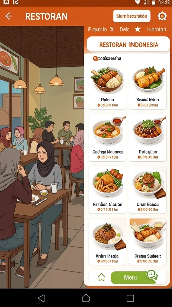 Tampilan awal aplikasi 789RP yang menarik.