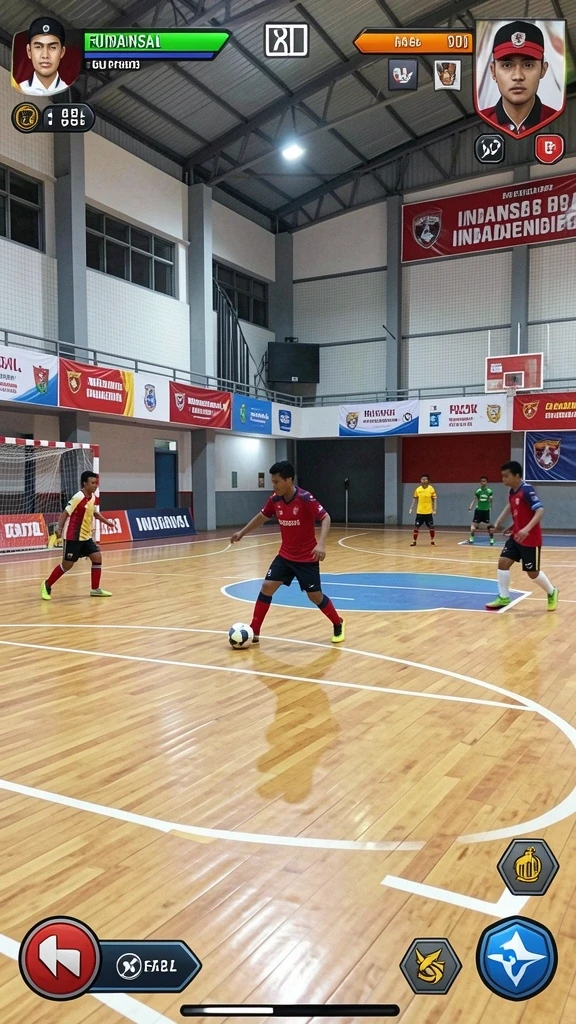Tantangan seru di setiap level untuk pemain.