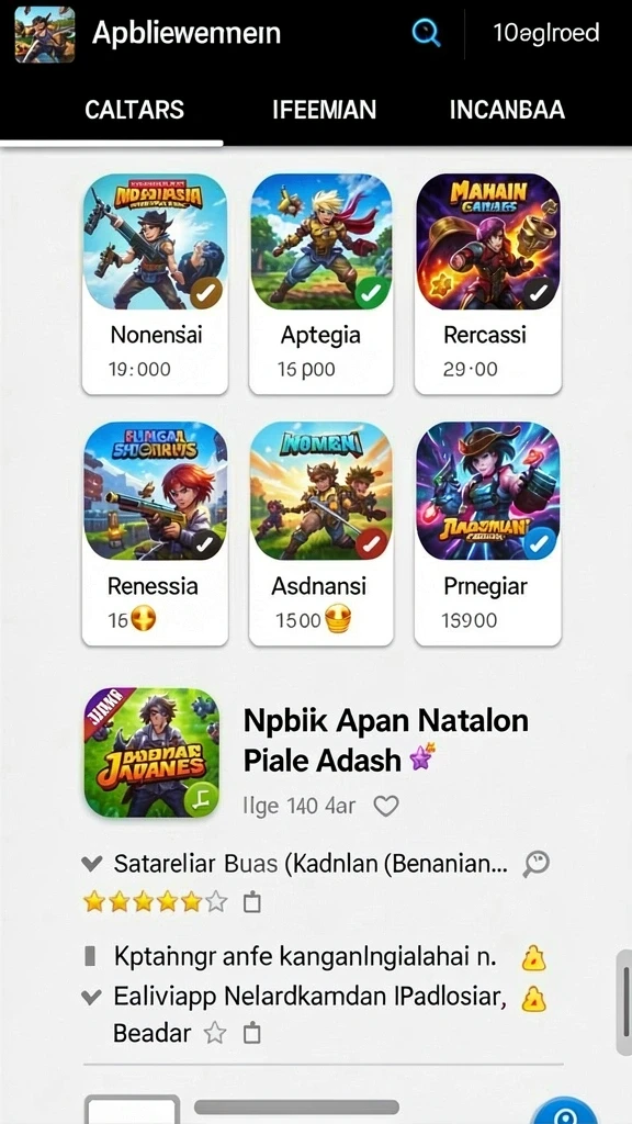 Fitur karakter baru yang bisa dipilih untuk bermain.