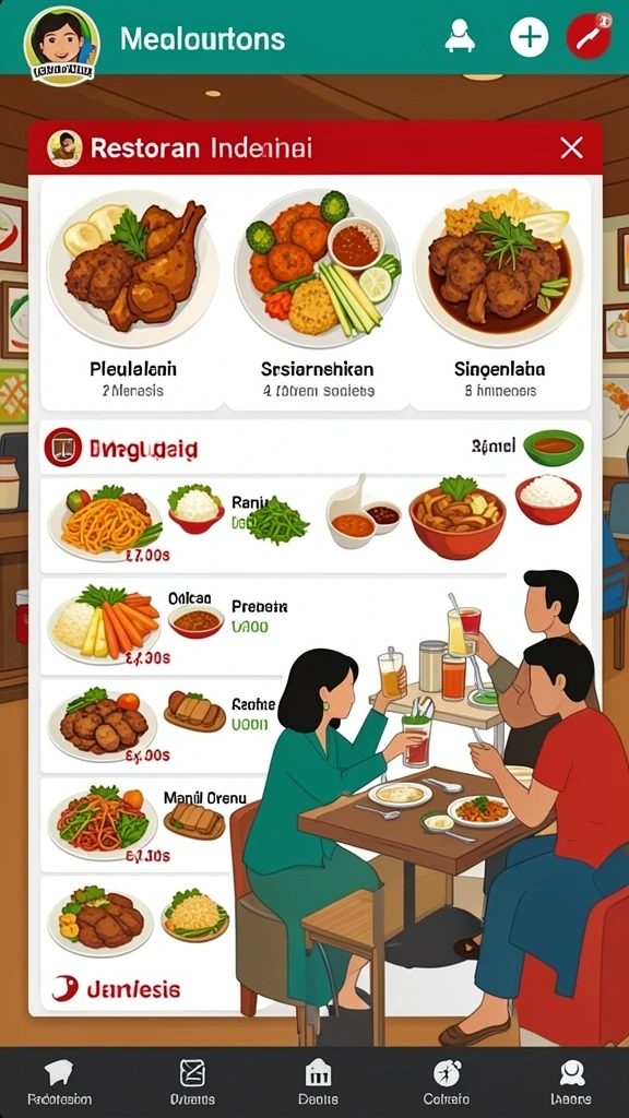 Tampilan antarmuka yang intuitif dan mudah digunakan.