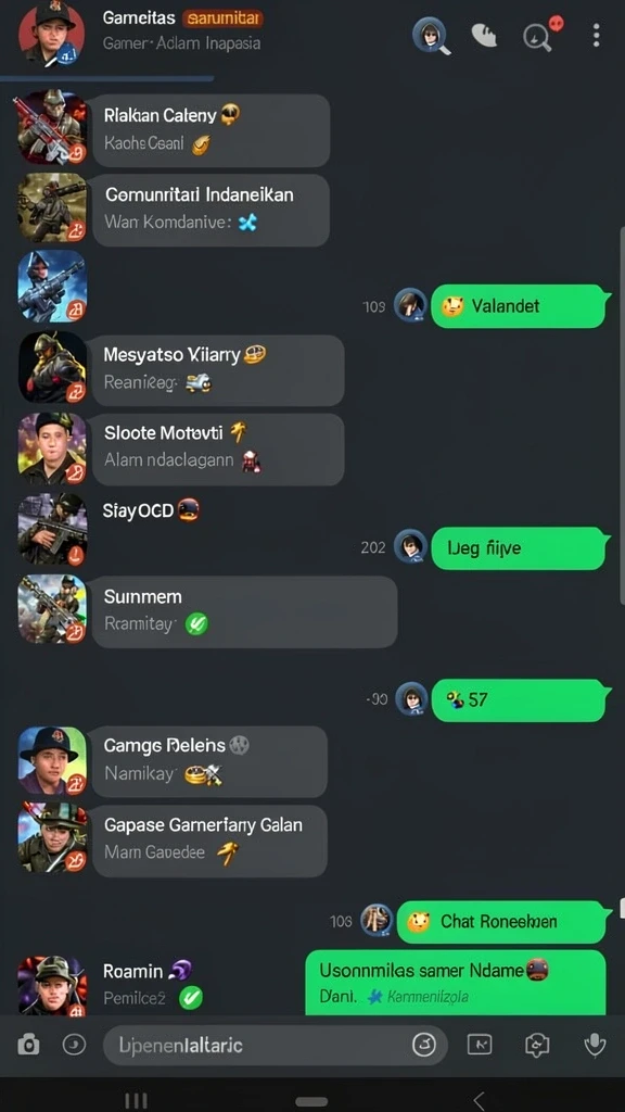 Fitur komunitas yang memungkinkan interaksi dengan pemain lain.