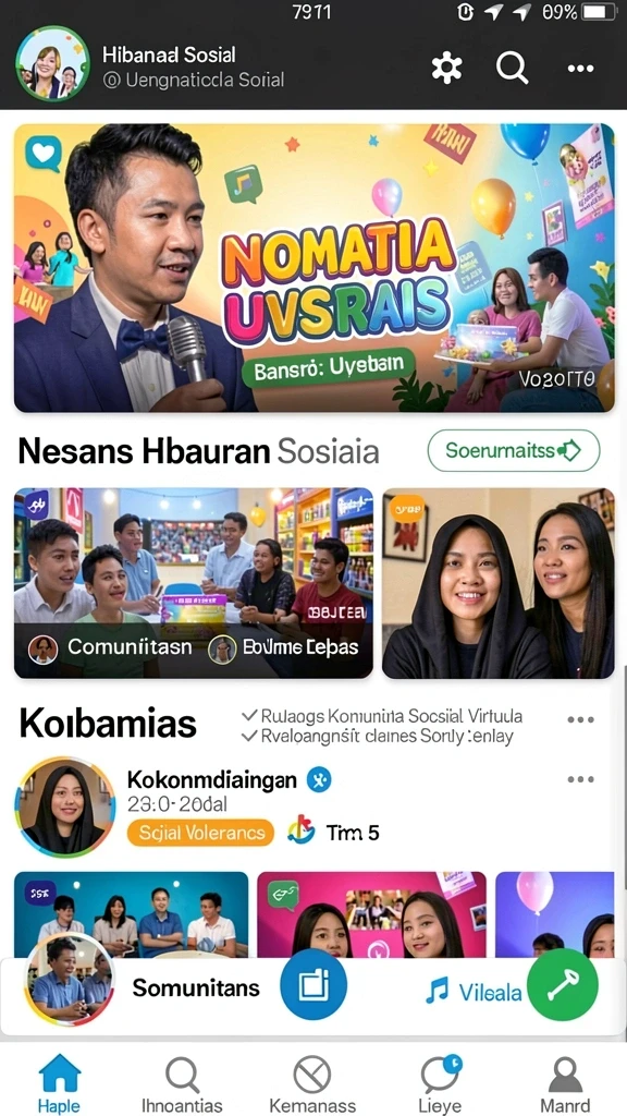 Karakter unik yang bisa dipilih sesuai preferensi.