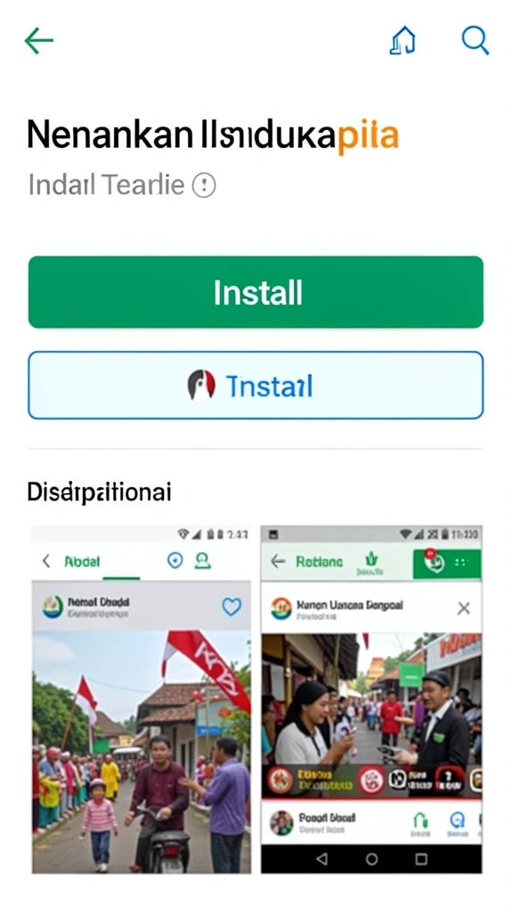Tampilan antarmuka yang ramah pengguna.