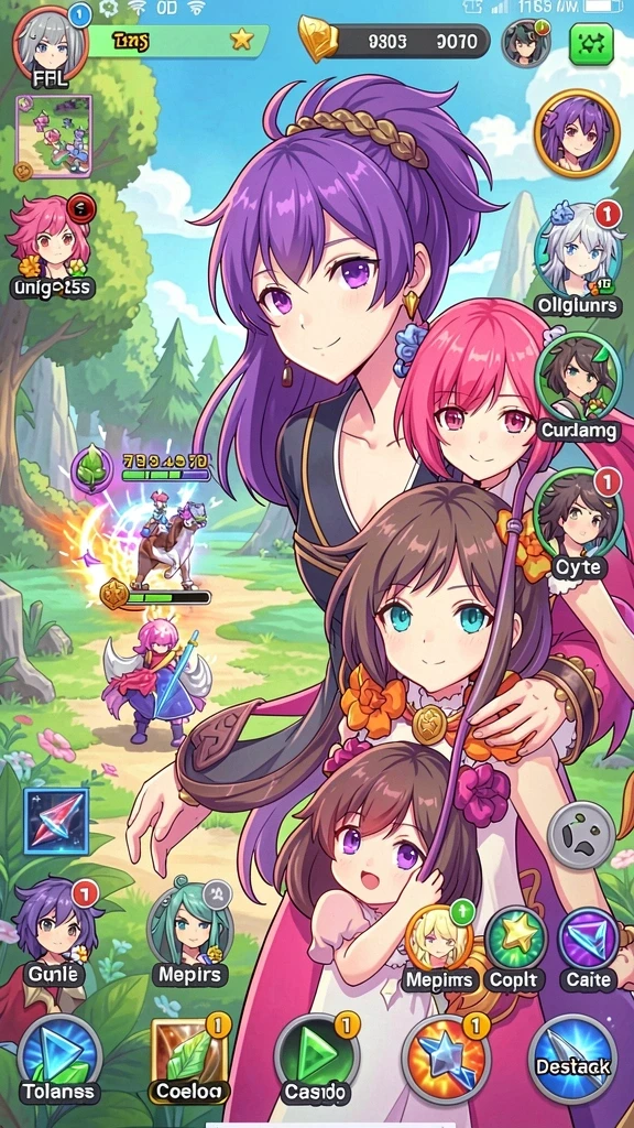 Screenshot level menantang dengan rintangan menarik.