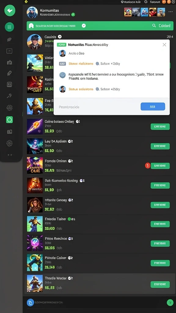 Pemandangan luar biasa dalam dunia game.