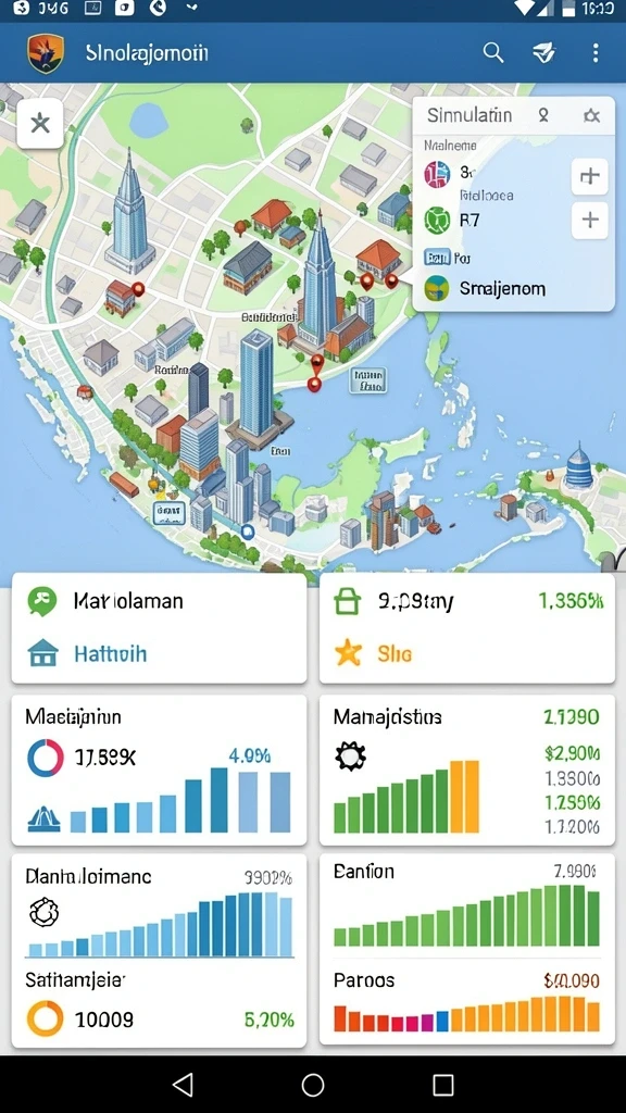 Tampilan grafis yang memukau dan interaktif.