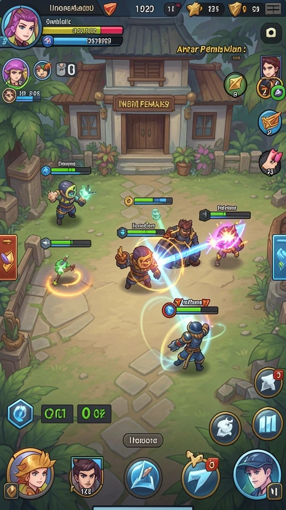 Mode multiplayer yang seru dan kompetitif.