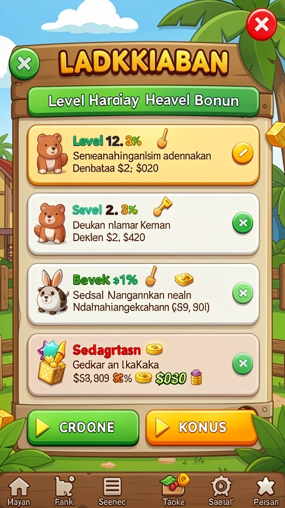 Tampilan antarmuka yang sederhana dan menarik.