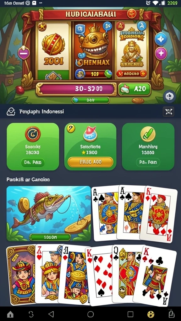 Tampilan utama aplikasi JUTAWANTOTO yang menarik dan intuitif.
