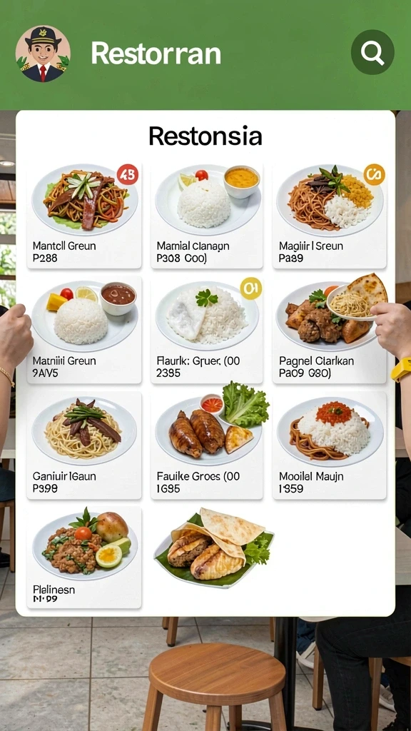 Tampilan awal KATAKWIN yang menarik dan user-friendly.