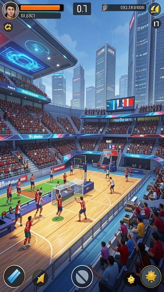 Screenshot gameplay dengan aksi seru di dalamnya.