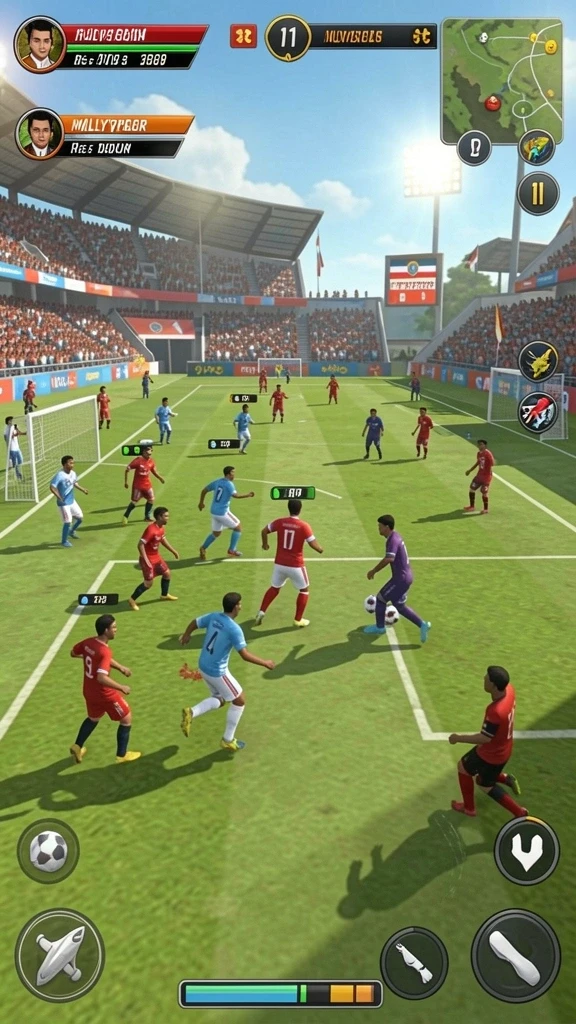Tangkapan layar menampilkan leaderboard permainan yang kompetitif.