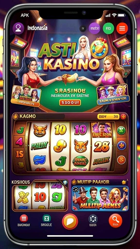 Screenshot menunjukkan tampilan antarmuka yang menarik.