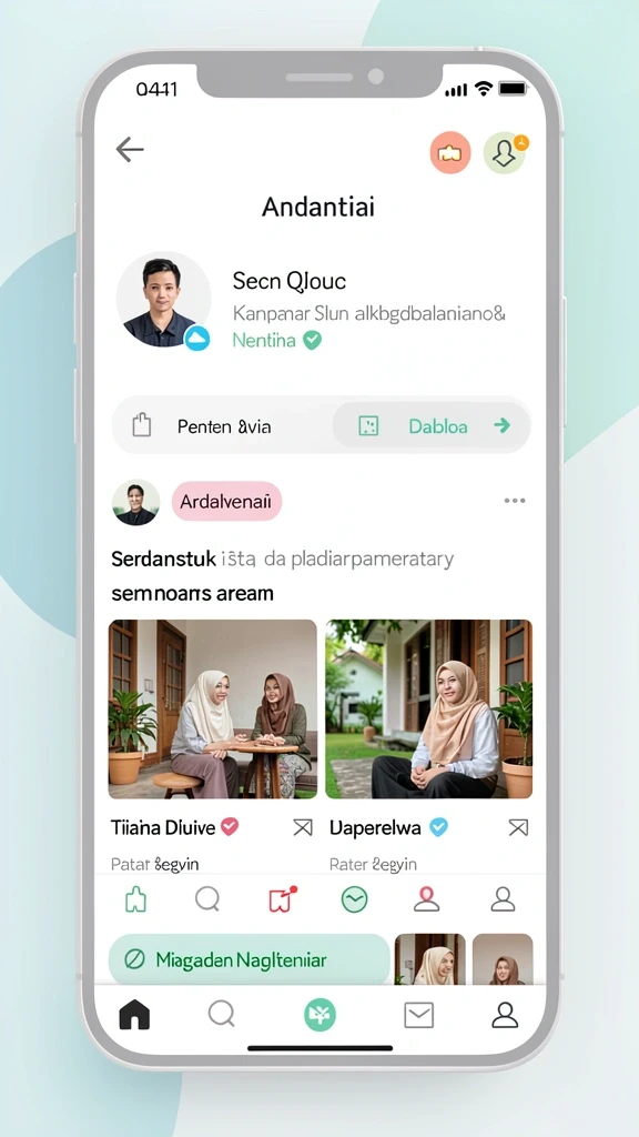 Tampilan antarmuka yang menarik dan user-friendly.
