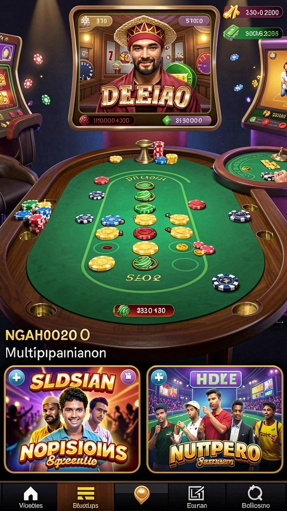 Screenshot menunjukkan grafik 3D yang memukau.