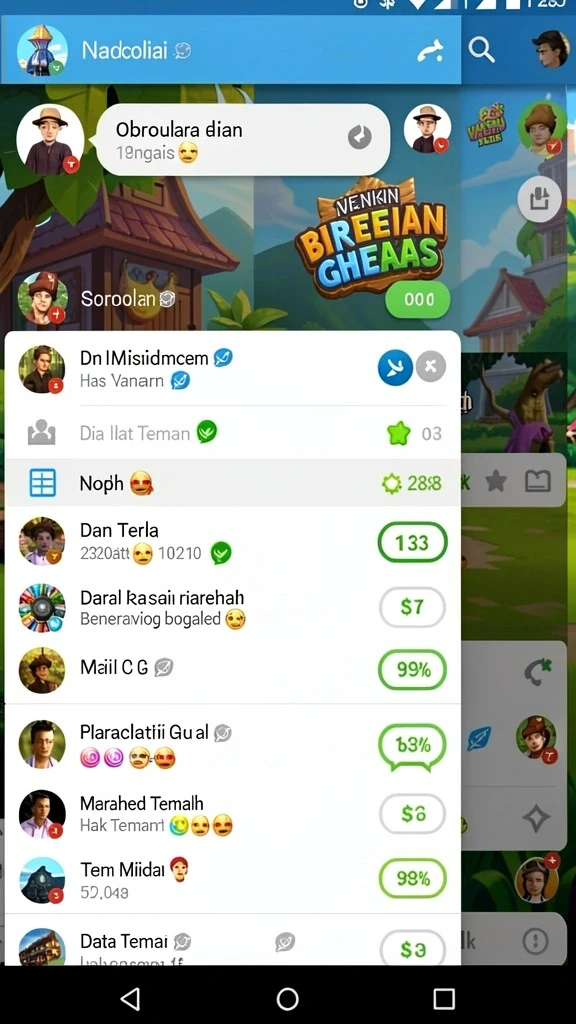 Tampilan antarmuka yang menarik dan intuitif.