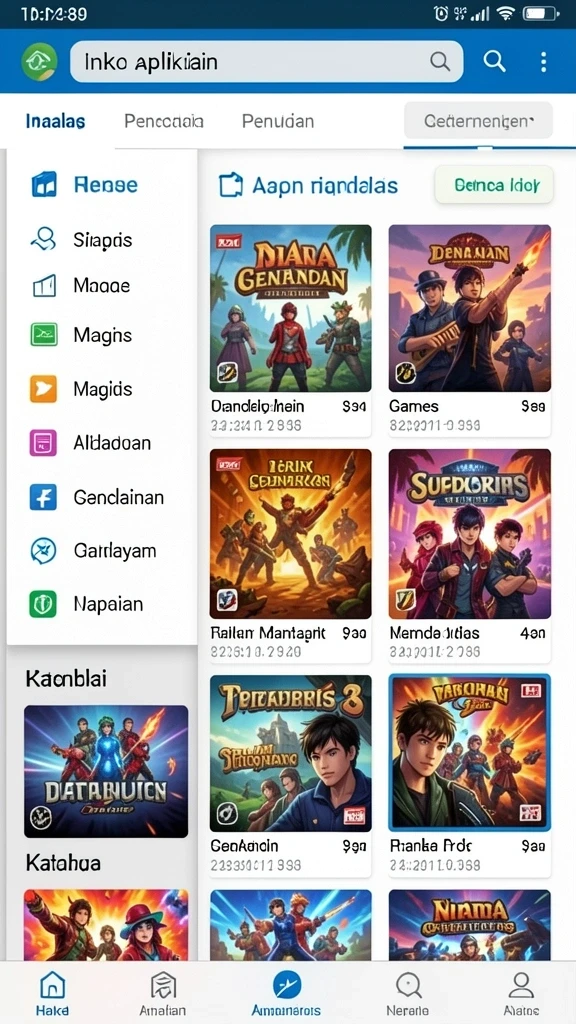 Tangkapan layar menunjukkan misi yang sedang berlangsung dengan pemain lain.