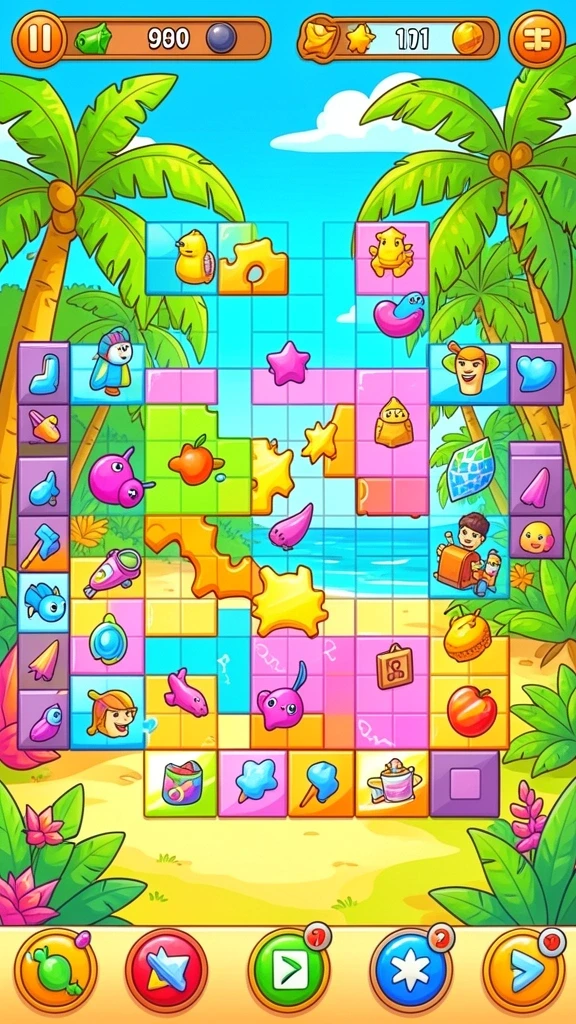 Karakter unik yang membuat gameplay lebih menarik.