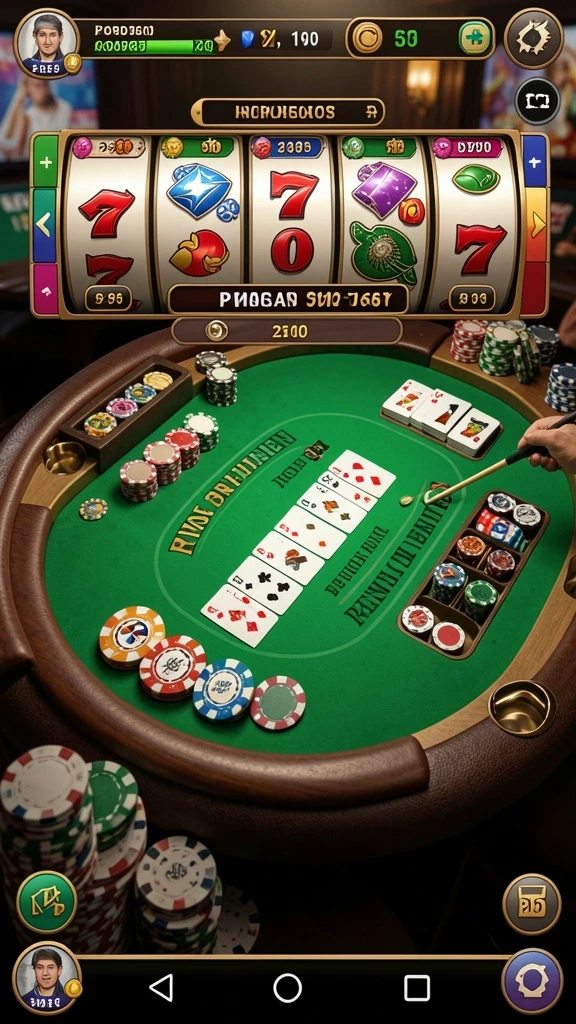Tampilan utama QTGAME yang menawan dan intuitif.