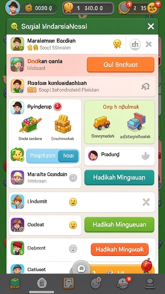 Tampilan antarmuka yang intuitif dan mudah digunakan.