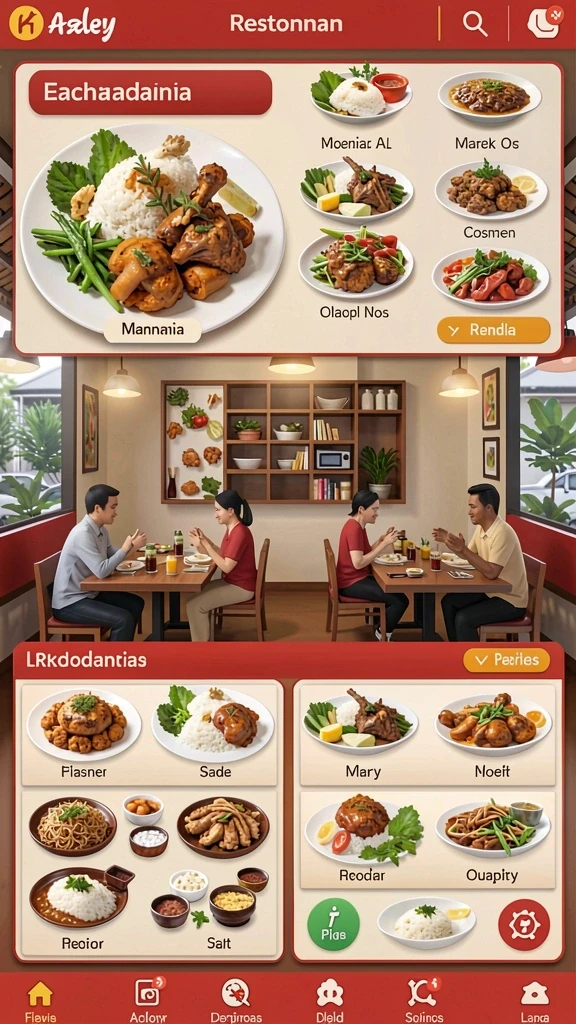 Fitur turnamen yang seru dan kompetitif.