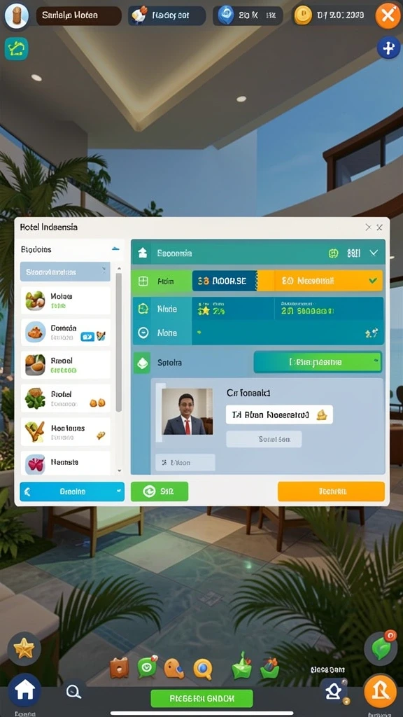 Tampilan awal game RICIS77 yang menarik dan simpel.