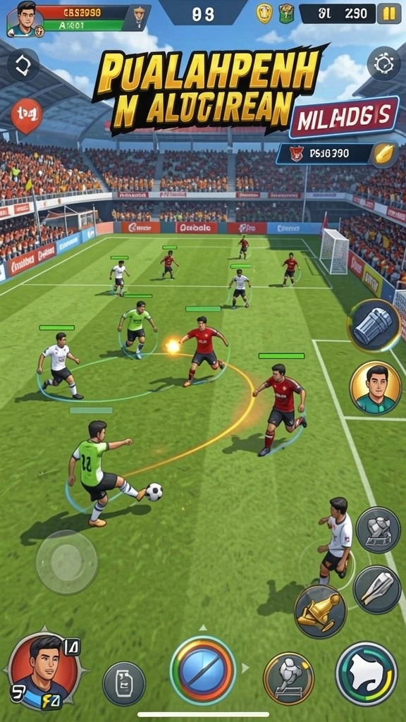 Tangkapan layar dari level baru yang menantang di RICIS77.