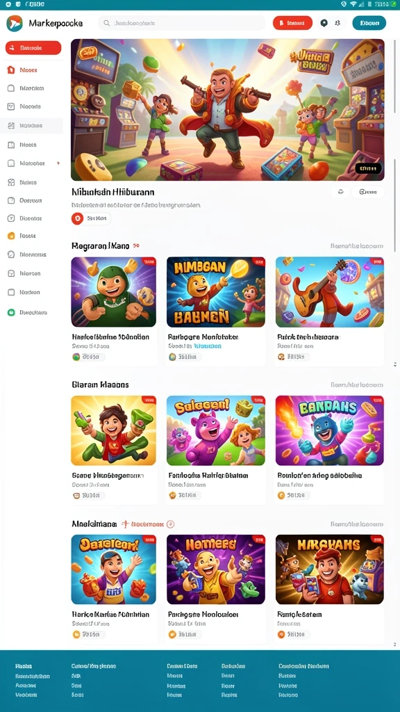 Screenshot menampilkan karakter kuat dalam pertempuran.