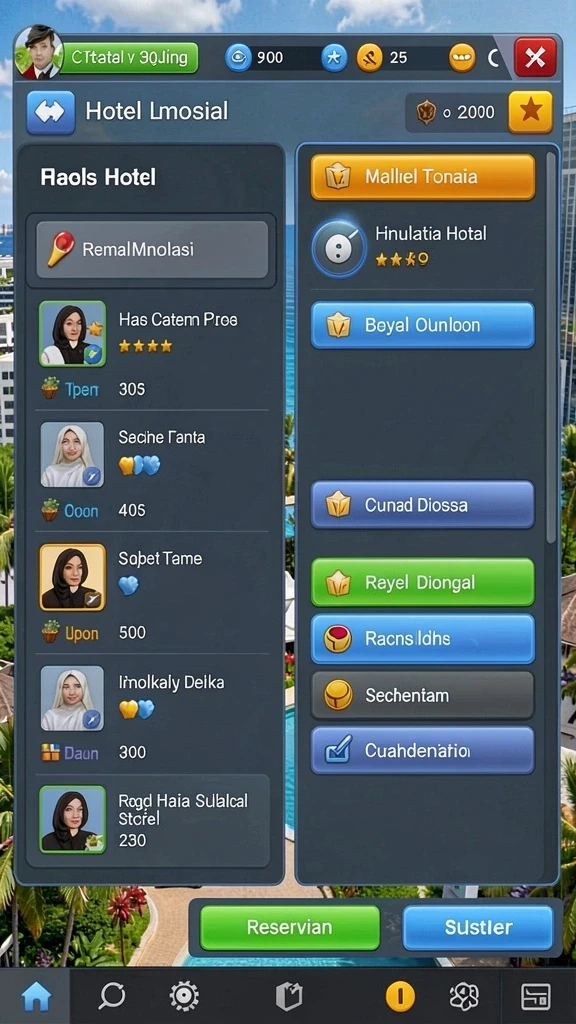 Tampilan antarmuka yang menarik dan mudah dinavigasi.