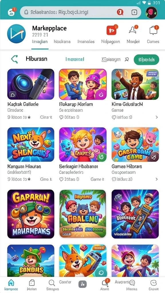 Beragam karakter menarik dalam permainan.
