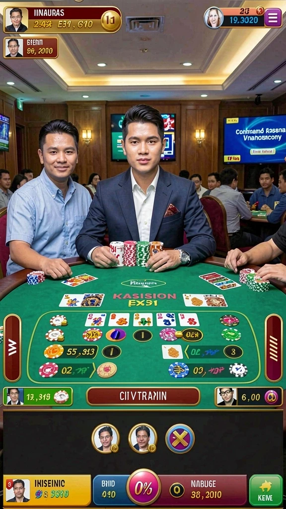 Tampilan utama layar permainan TV888 yang menarik.