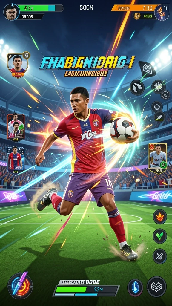 Karakter menarik dengan desain unik.
