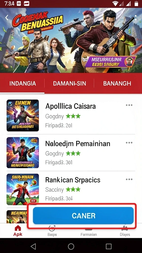 Tampilan antarmuka yang menarik dan mudah dinavigasi.
