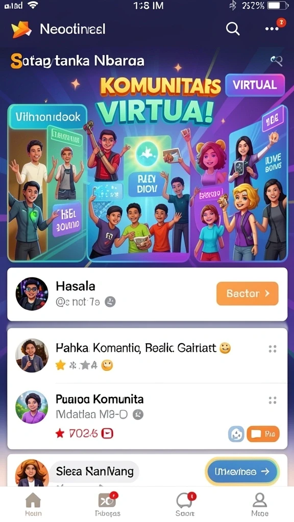 Tampilan antarmuka yang user-friendly.