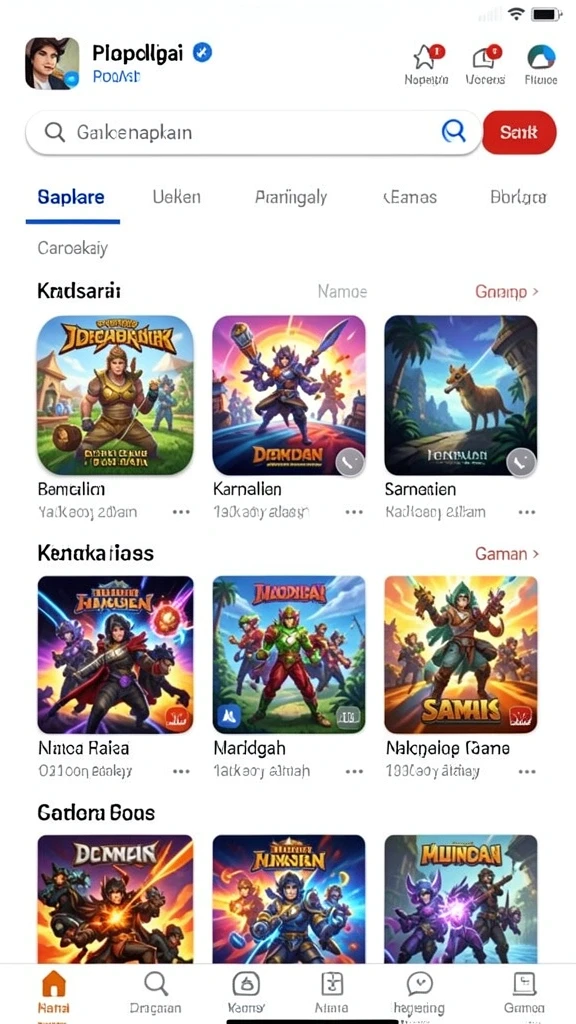 Berbagai karakter unik untuk dipilih dan dimainkan.