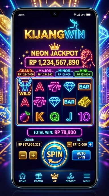 kijangwin — layar beranda